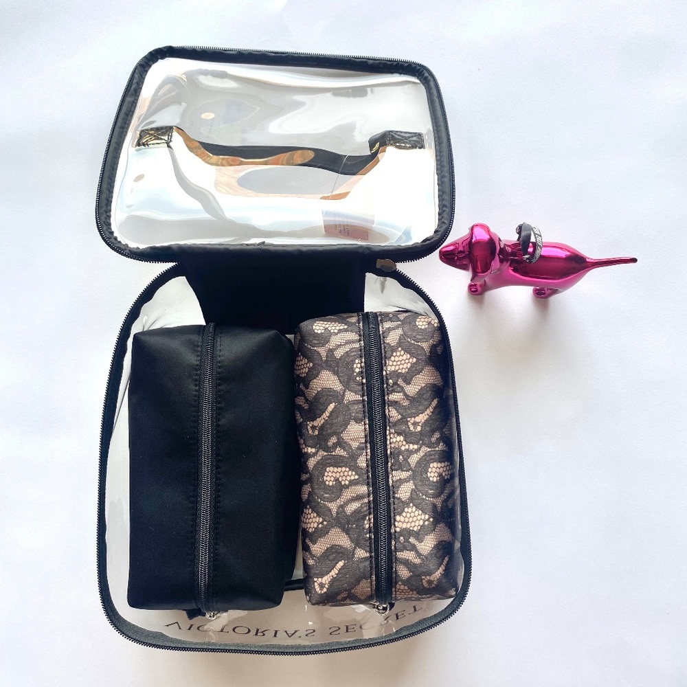 NWT 3 Makeup Cases Victoria’s Secret